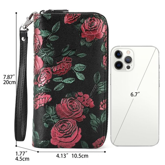 GOIACII Women's Wallet, Large Capacity - Picture 4 of 6